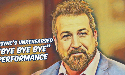 NSYNC's Joey Fatone Surprised The Crowed With an Unrehearsed "Bye Bye Bye" Performance 