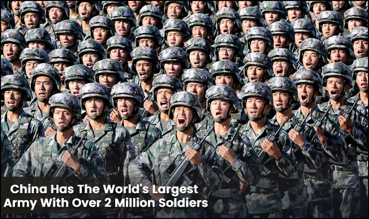 China Has The World's Largest Army With Over 2 Million Soldiers
