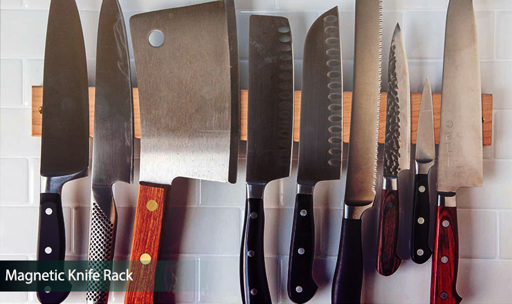 The Magnetic Knife Rack