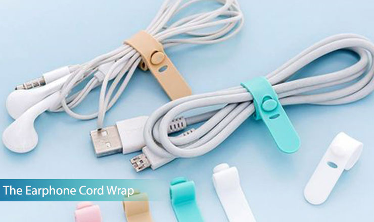 The Earphone Cord Wrap