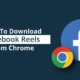 How to Download Facebook Reels from Chrome