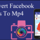 Convert Facebook Reels To Mp4