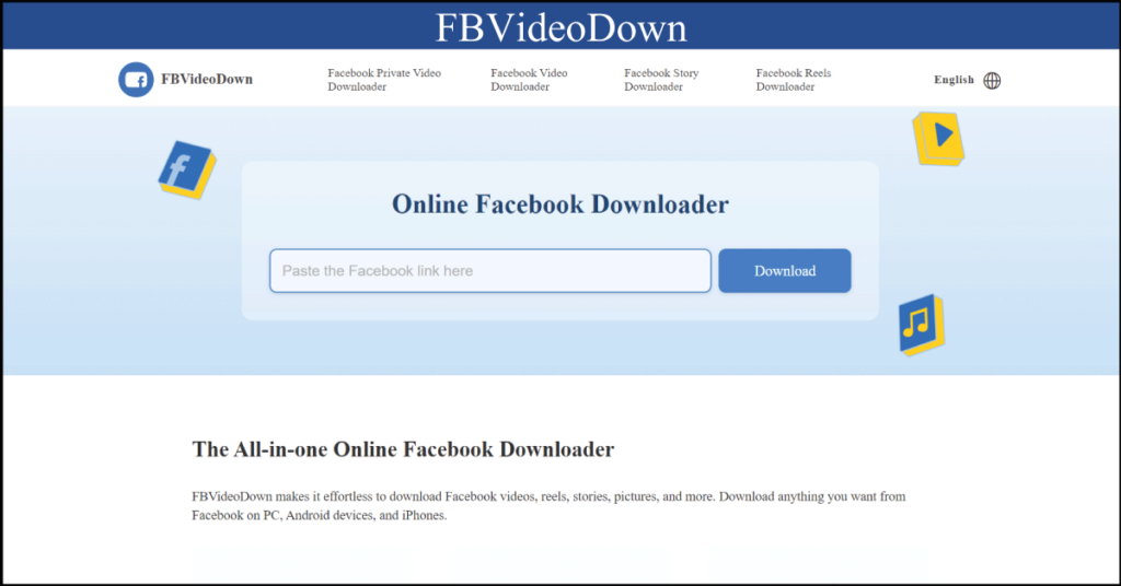 FBVideoDown - fb story downloader