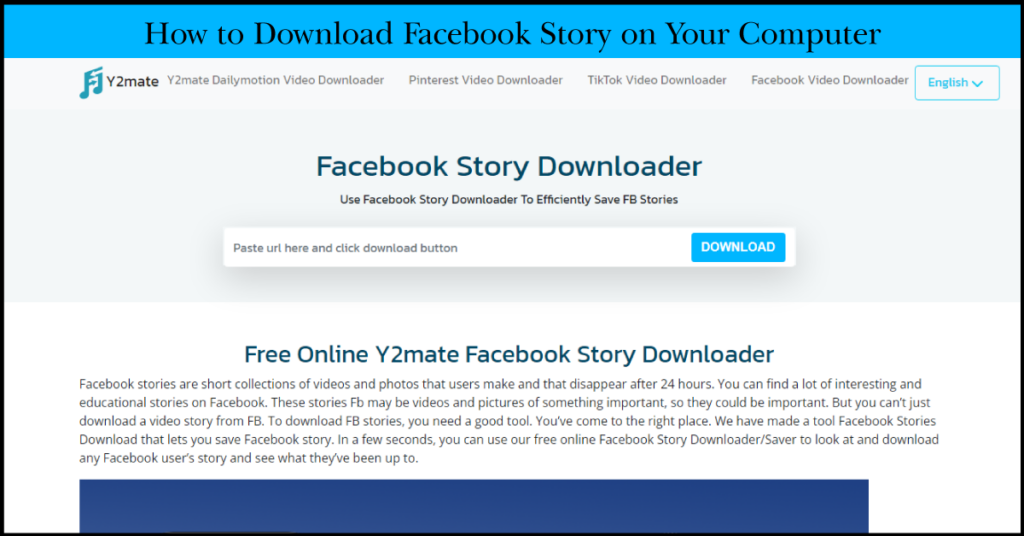 How to Download Facebook Story on Your Computer